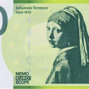 Vermeer 0 euro biljet